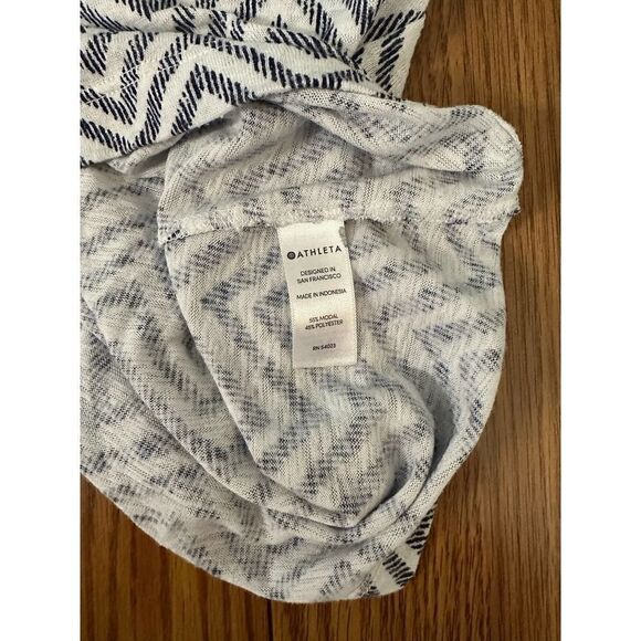 Athleta breezy muscle tank chevron women’s size S - Picture 7 of 7